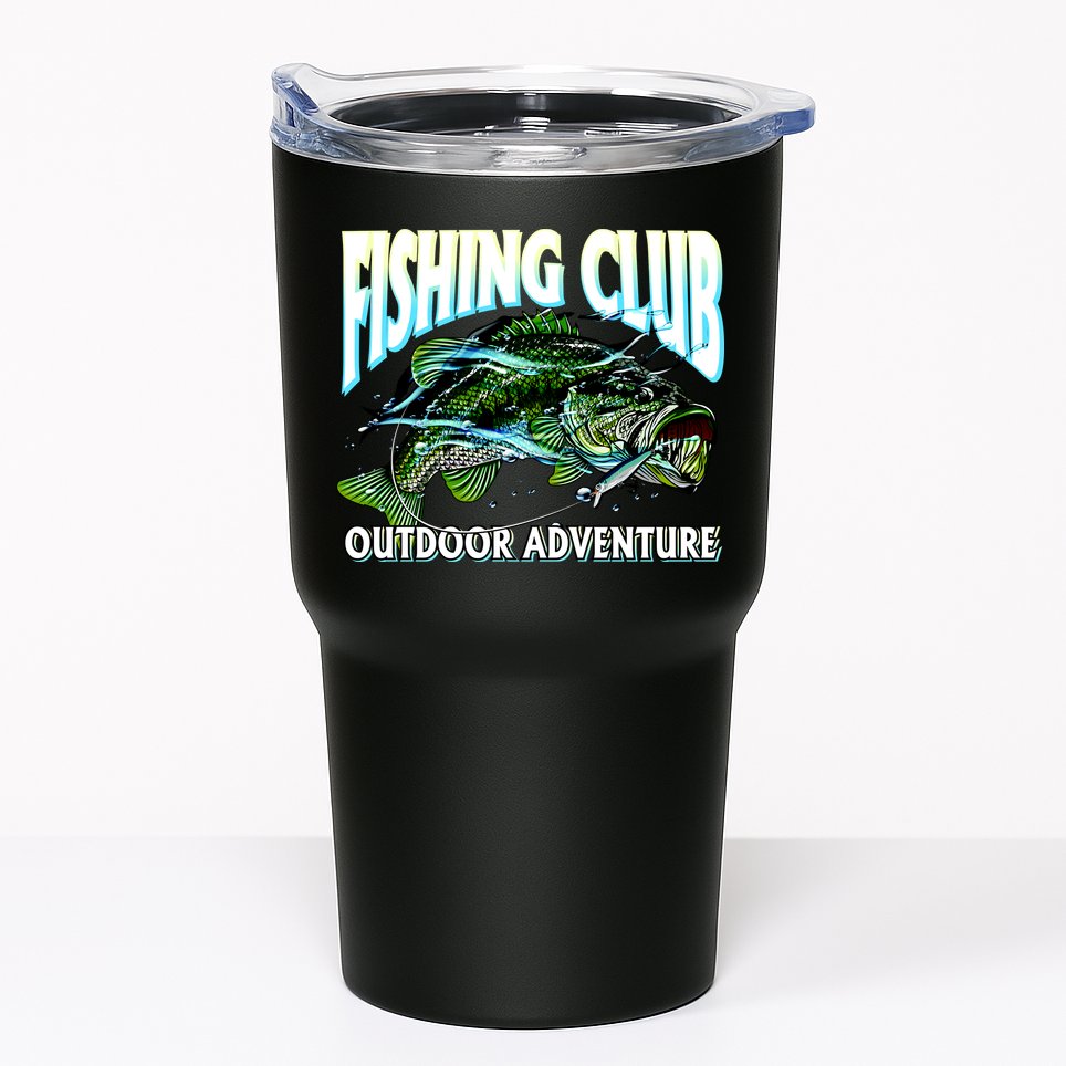 Fishing Club Outdoor Adventure Tumbler