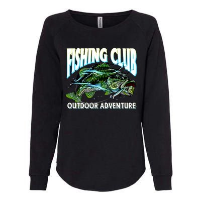 Fishing Club Outdoor Adventure Womens California Wash Sweatshirt