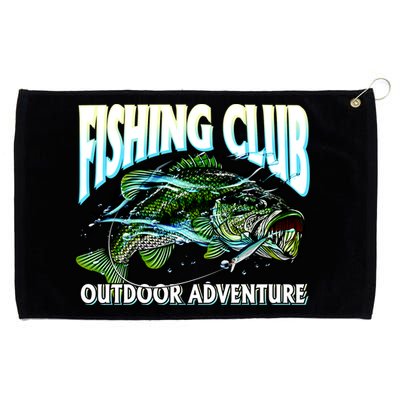 Fishing Club Outdoor Adventure Grommeted Golf Towel