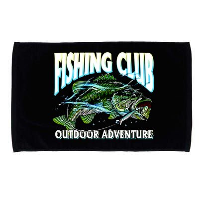 Fishing Club Outdoor Adventure Microfiber Hand Towel