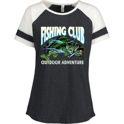 Fishing Club Outdoor Adventure Enza Ladies Jersey Colorblock Tee