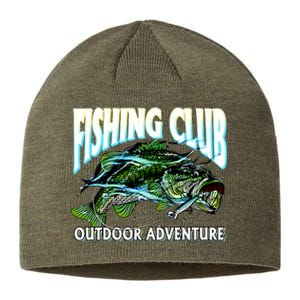 Fishing Club Outdoor Adventure Sustainable Beanie