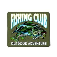 Fishing Club Outdoor Adventure Mousepad