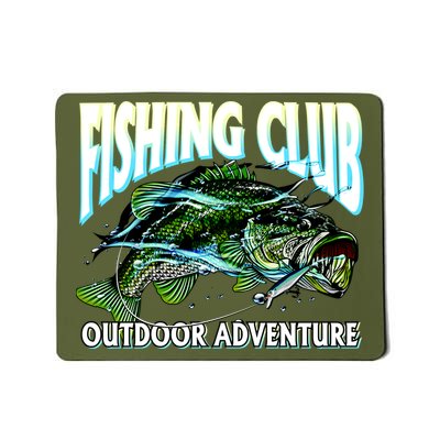 Fishing Club Outdoor Adventure Mousepad