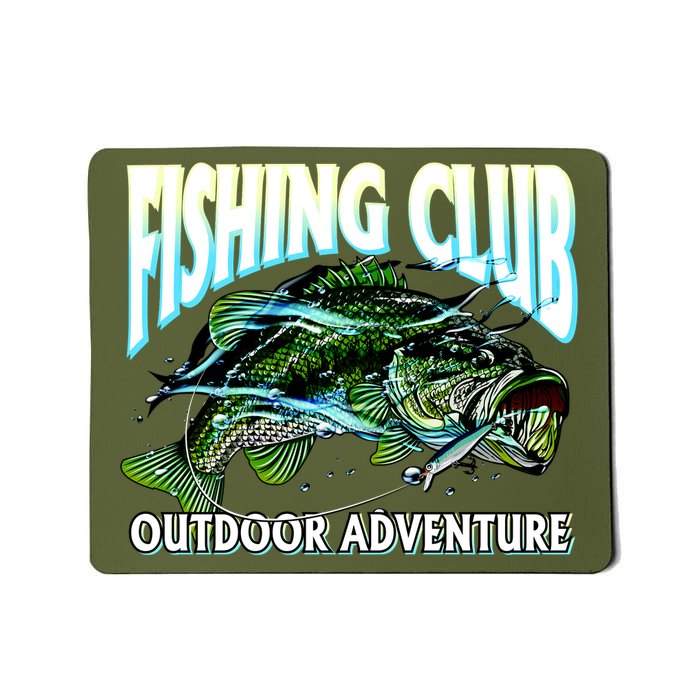 Fishing Club Outdoor Adventure Mousepad