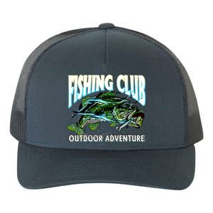 Fishing Club Outdoor Adventure Yupoong Adult 5-Panel Trucker Hat