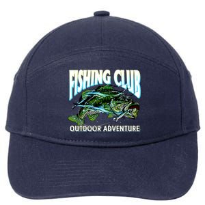 Fishing Club Outdoor Adventure 7-Panel Snapback Hat