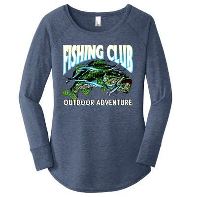 Fishing Club Outdoor Adventure Women's Perfect Tri Tunic Long Sleeve Shirt