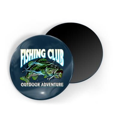 Fishing Club Outdoor Adventure Magnet