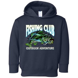 Fishing Club Outdoor Adventure Toddler Hoodie