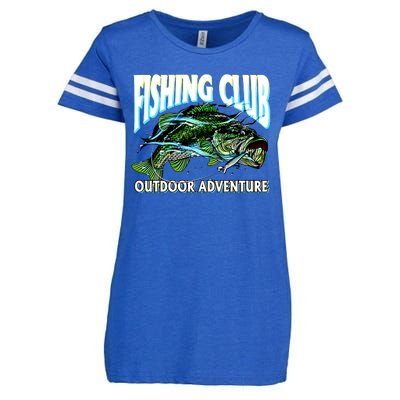 Fishing Club Outdoor Adventure Enza Ladies Jersey Football T-Shirt