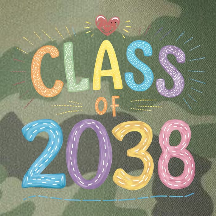 Funny Class Of 2038 Grow With Me First Day Of School Legacy Tie Dye Trucker Hat