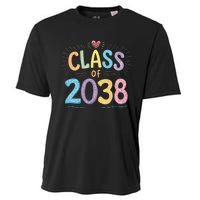 Funny Class Of 2038 Grow With Me First Day Of School Cooling Performance Crew T-Shirt