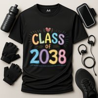 Funny Class Of 2038 Grow With Me First Day Of School Performance Shirt