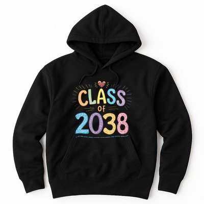 Funny Class Of 2038 Grow With Me First Day Of School Hoodie