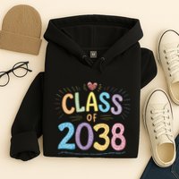 Funny Class Of 2038 Grow With Me First Day Of School Hoodie