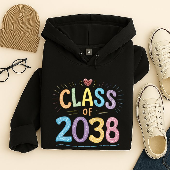 Funny Class Of 2038 Grow With Me First Day Of School Hoodie