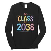 Funny Class Of 2038 Grow With Me First Day Of School Long Sleeve Shirt