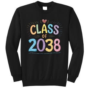 Funny Class Of 2038 Grow With Me First Day Of School Sweatshirt