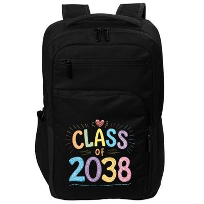 Funny Class Of 2038 Grow With Me First Day Of School Impact Tech Backpack
