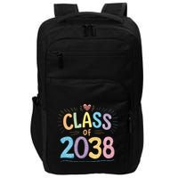 Funny Class Of 2038 Grow With Me First Day Of School Impact Tech Backpack