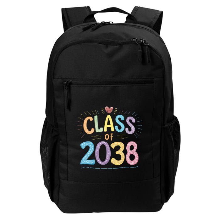 Funny Class Of 2038 Grow With Me First Day Of School Backpack