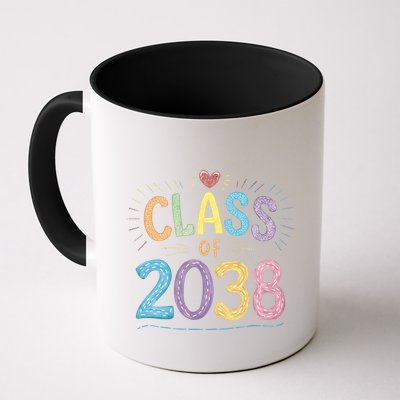 Funny Class Of 2038 Grow With Me First Day Of School Mug