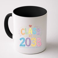 Funny Class Of 2038 Grow With Me First Day Of School Mug
