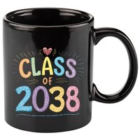 Funny Class Of 2038 Grow With Me First Day Of School 11oz C Handle Ceramic Mug