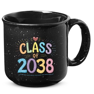 Funny Class Of 2038 Grow With Me First Day Of School 15oz Campfire Ceramic Mug