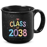 Funny Class Of 2038 Grow With Me First Day Of School 15oz Campfire Ceramic Mug