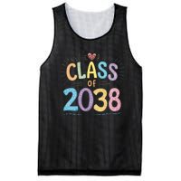 Funny Class Of 2038 Grow With Me First Day Of School Mesh Reversible Basketball Jersey Tank