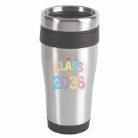 Funny Class Of 2038 Grow With Me First Day Of School 16oz Travel Tumbler