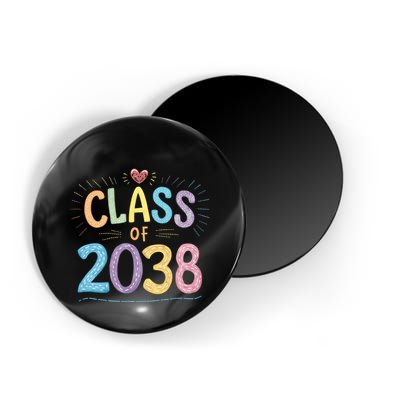 Funny Class Of 2038 Grow With Me First Day Of School Magnet