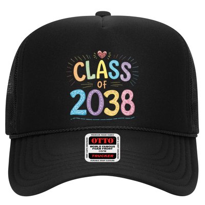 Funny Class Of 2038 Grow With Me First Day Of School Trucker Hat