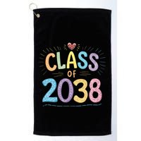 Funny Class Of 2038 Grow With Me First Day Of School Golf Towel