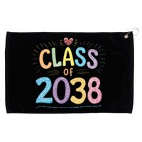 Funny Class Of 2038 Grow With Me First Day Of School Grommeted Golf Towel