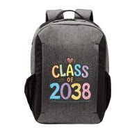 Funny Class Of 2038 Grow With Me First Day Of School Vector Backpack