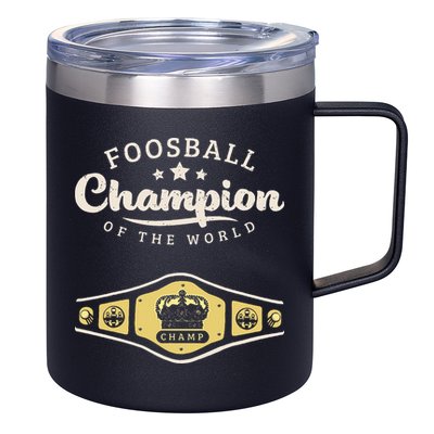 Foosball Champion Of The World Champ 12oz Stainless Steel Coffee Mug