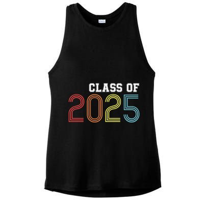 Funny Class Of 2025 Graduation Senior Class 2025 Senior Funny 2025 Graduation Ladies PosiCharge Tri-Blend Wicking Tank