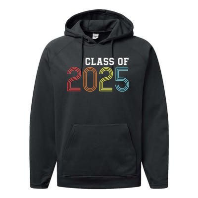 Funny Class Of 2025 Graduation Senior Class 2025 Senior Funny 2025 Graduation Performance Fleece Hoodie