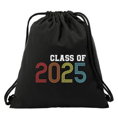 Funny Class Of 2025 Graduation Senior Class 2025 Senior Funny 2025 Graduation Drawstring Bag
