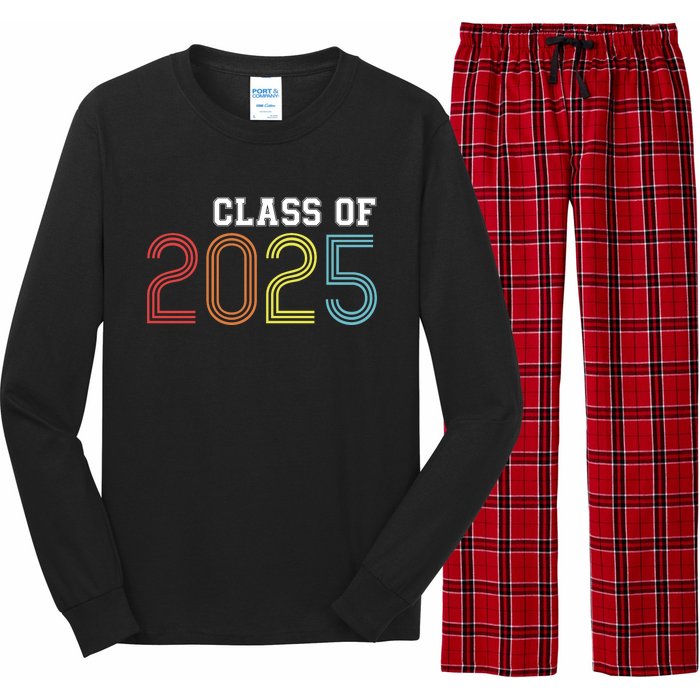 Funny Class Of 2025 Graduation Senior Class 2025 Senior Funny 2025 Graduation Long Sleeve Pajama Set