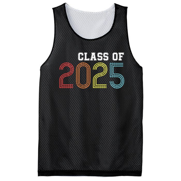 Funny Class Of 2025 Graduation Senior Class 2025 Senior Funny 2025 Graduation Mesh Reversible Basketball Jersey Tank