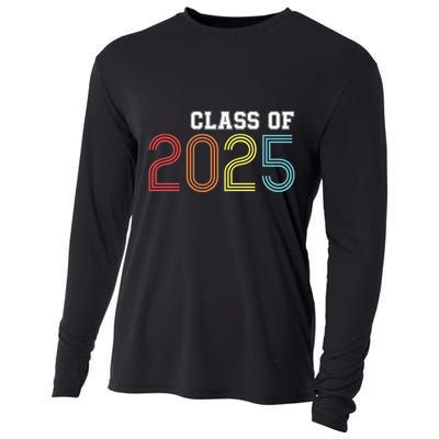 Funny Class Of 2025 Graduation Senior Class 2025 Senior Funny 2025 Graduation Cooling Performance Long Sleeve Crew