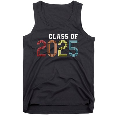 Funny Class Of 2025 Graduation Senior Class 2025 Senior Funny 2025 Graduation Tank Top