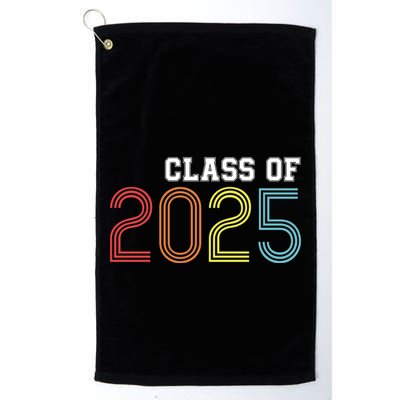 Funny Class Of 2025 Graduation Senior Class 2025 Senior Funny 2025 Graduation Golf Towel