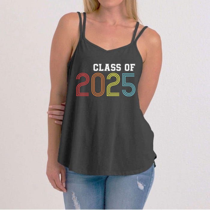 Funny Class Of 2025 Graduation Senior Class 2025 Senior Funny 2025 Graduation Women's Strappy Tank