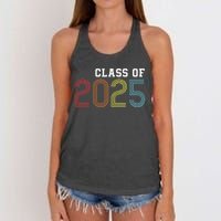 Funny Class Of 2025 Graduation Senior Class 2025 Senior Funny 2025 Graduation Women's Knotted Racerback Tank