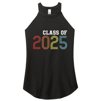 Funny Class Of 2025 Graduation Senior Class 2025 Senior Funny 2025 Graduation Women's Perfect Tri Rocker Tank